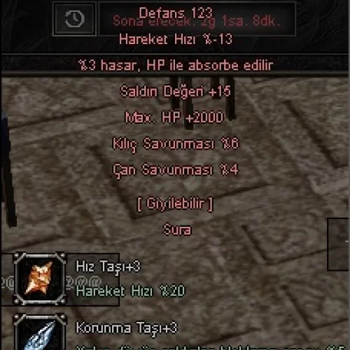 Ruh Plaka Zırh +7